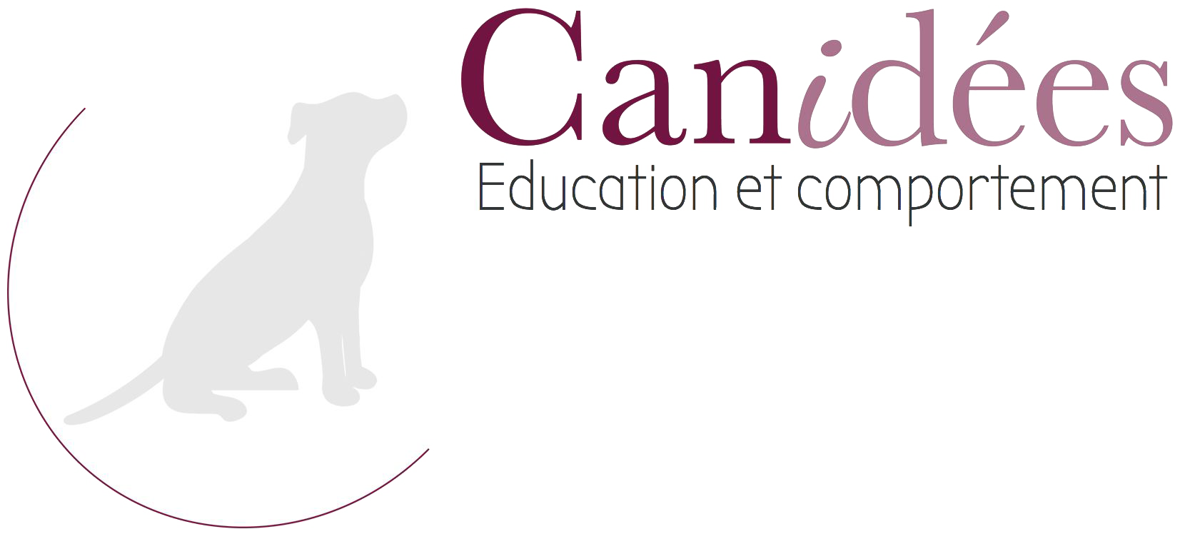 Logo Canidées éducation et comportement